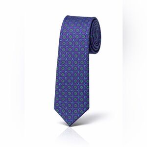 NEW! Original Penguin Purple and Turquoise Geometric Tie